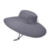 Mens Wide Brim Sun Hat Bucket Hat Breathable Waterproof Sun Protection Caps for Outdoor Hiking Camping Climbing