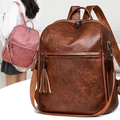 2025 New Designer Backpack Women High Quality Leather Backpacks School Bags for Teenagers Girls Large Capacity Travel Backpack