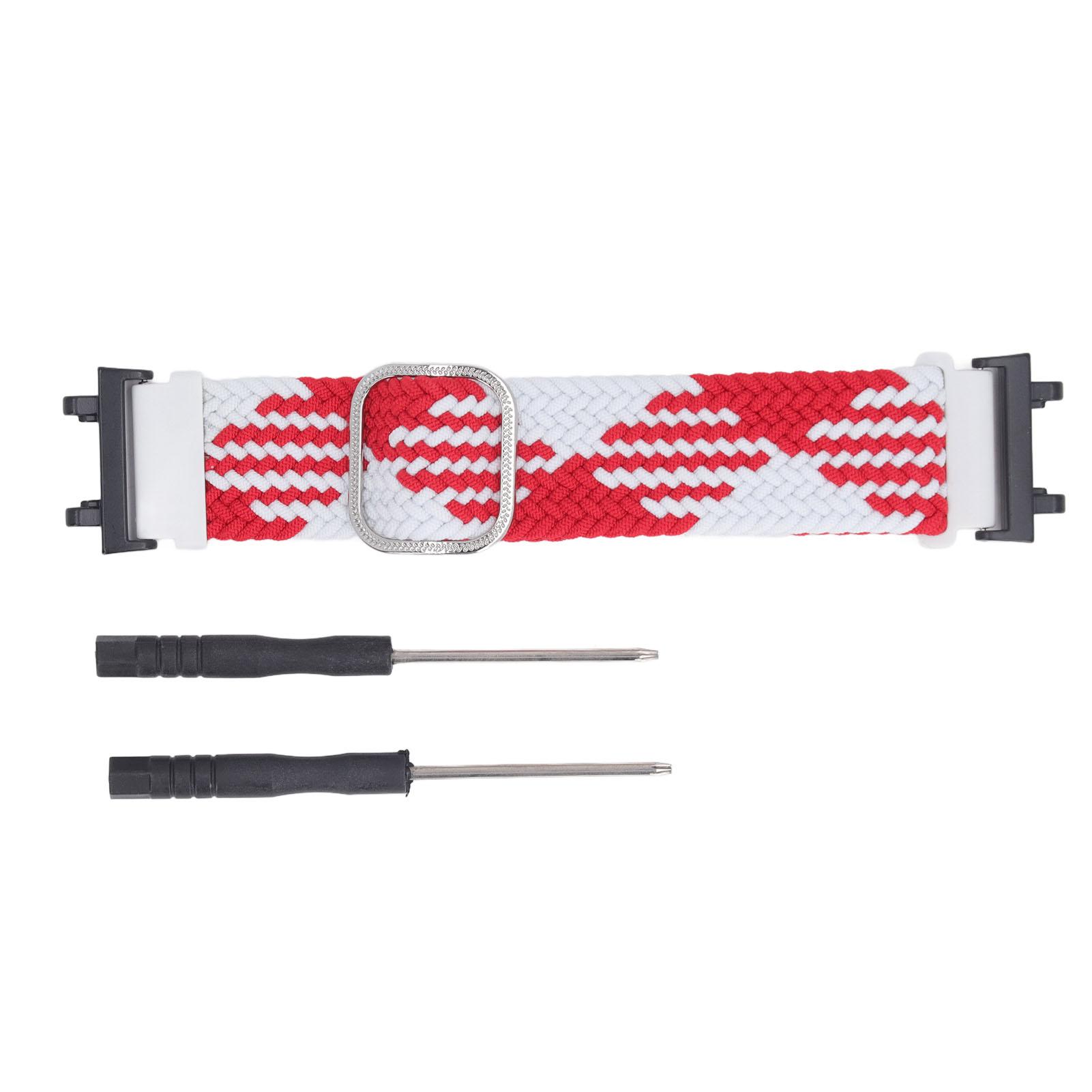 

Nylon Elastic Watch Wristband Flexible Stretchy Braided Watch Band Quick Release with Screwdriver for Men Women for A2212