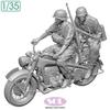 Sol Model WWII German KS750 Military Motorcycle with Two Crew 3D Printer Kit MM878 1/35 Members, (Motorcycle)