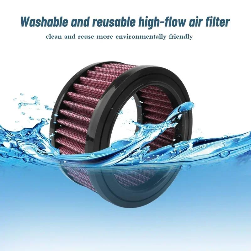 1pc Motorcycles Air Cleaner Intake Filter Universal Air Filter Element Replacement for Harley Sportster XL 883 1200 48 2004-up Air Filters 7