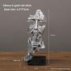 Abstract Mask Figurine Resin Sculpture For Living Room Office Gift Decoration