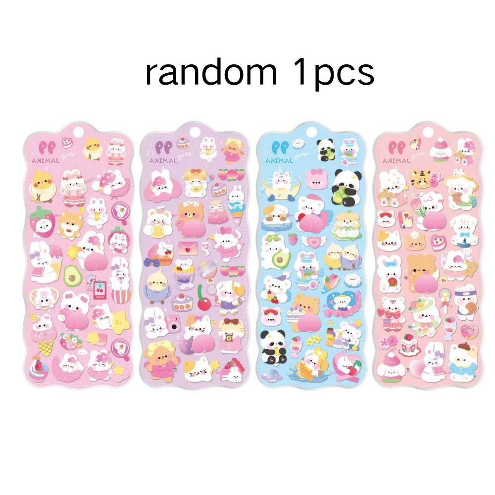 

Adorable 3D Decompression Gentle Butt Pinch Enjoyable Cartoon Stickers Cute And Charming DIY Phone Water Bottle Decoration Stickers Holiday Reward
