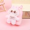 Labubu Creative Coin Purse Cute Cartoon Large Change Bag Lipstick Data Cable Coin Bag  Pendant Keychain Backpack Decoration