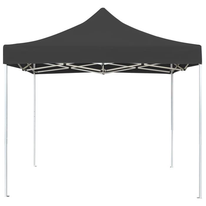 VidaXL Folding Reception Tent Garden Gazebo Patio Gazebo Terrace Pavilion Outdoor Tent Aluminum 2x2 48927