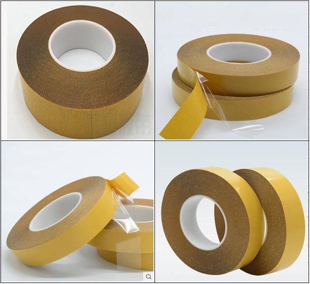 200u PET High Temp Double-Sided Tape: Residue-Free, Removable, Washable, Waterproof, High Tack, Adhesive for Printing & Typesetting. 5mm x 50m Double-Sided Tape