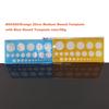 1Pcs Gifts Drawing ruler ruler Draw a circular ruler Geometric template Mathematical Template Multi functional graphic template