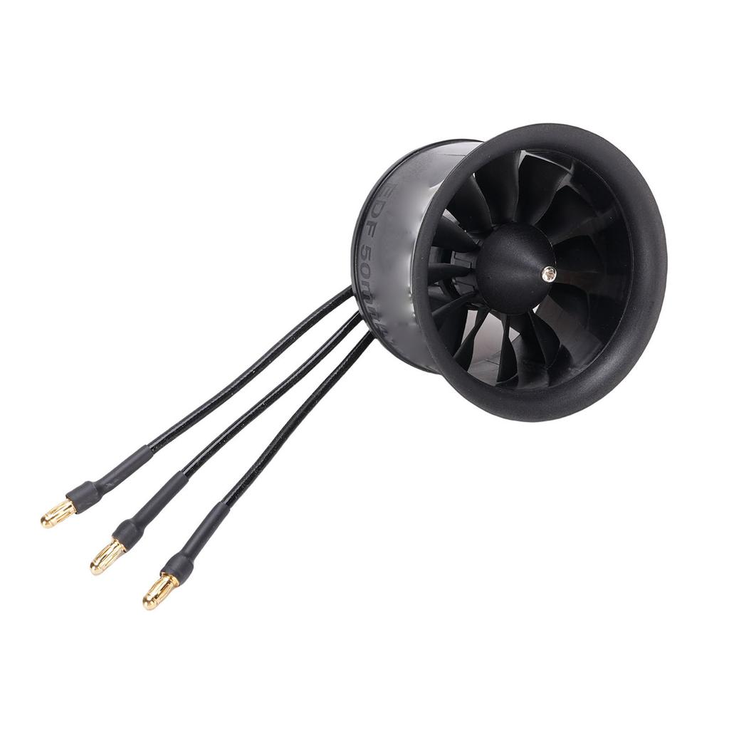 50mm Ducted Fan Maximum Thrust 850g Electric Ducted Fan with 4000KV Brushless Motor with Control Board Switch