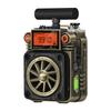 HRD-777 Radio Fingertip Gyroscope Mini Radio Multi Functional Full Band Mini Speaker Metal Material AM FM Multi-Function Radio