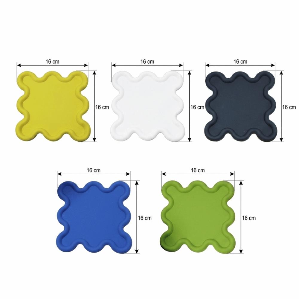 Flexible Mug Pad Thickened Heat‑proof Pad No Strange Odor Cup Mat Office Desktop Table