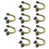 10pcs Sata Cable Dual 15pin To Graphics Card 6+2pin Graphics Card 8pin Power Extension Cable for Laptop Desktop