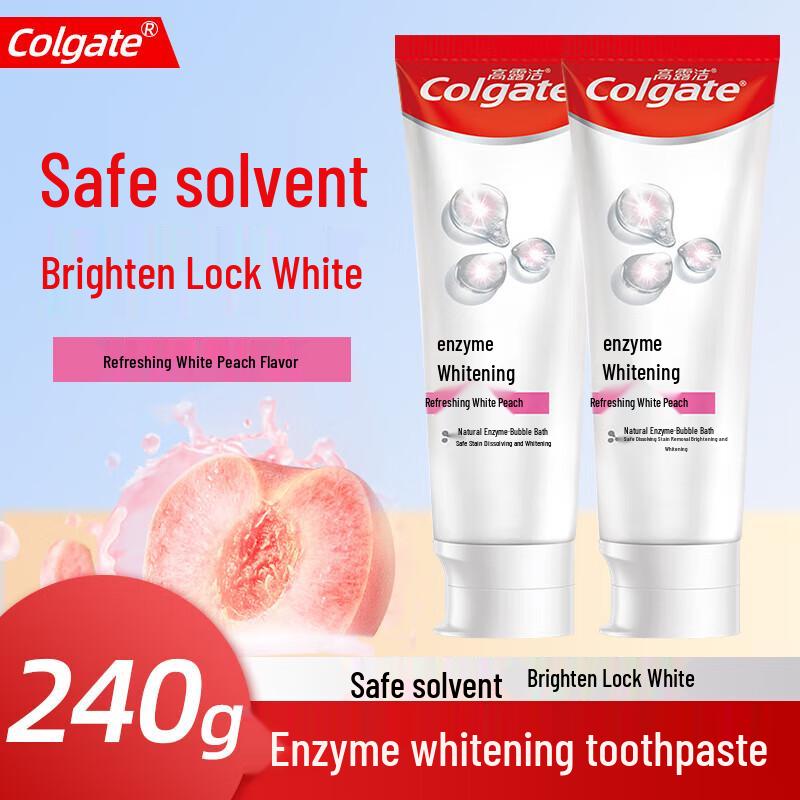 Colgate Multi-Care Fresh Breath Enzyme Toothpaste, White Peach
