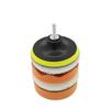 6Pcs Foam Pad Buffer Kit Polishing Machine Wax Pads 3/4/5/6/7 Inch For Removing Scratches Car Polishing Sponge Pads Set