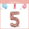 Elegant 32 Inch And 40 Inch Birthday Number Aluminum Foil Balloons Perfect For Party Decorations