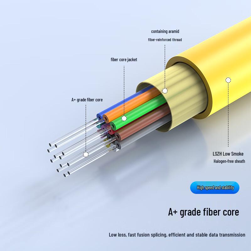 Dasheng Light Telecom-Grade Single-Mode Fiber Optic Pigtail