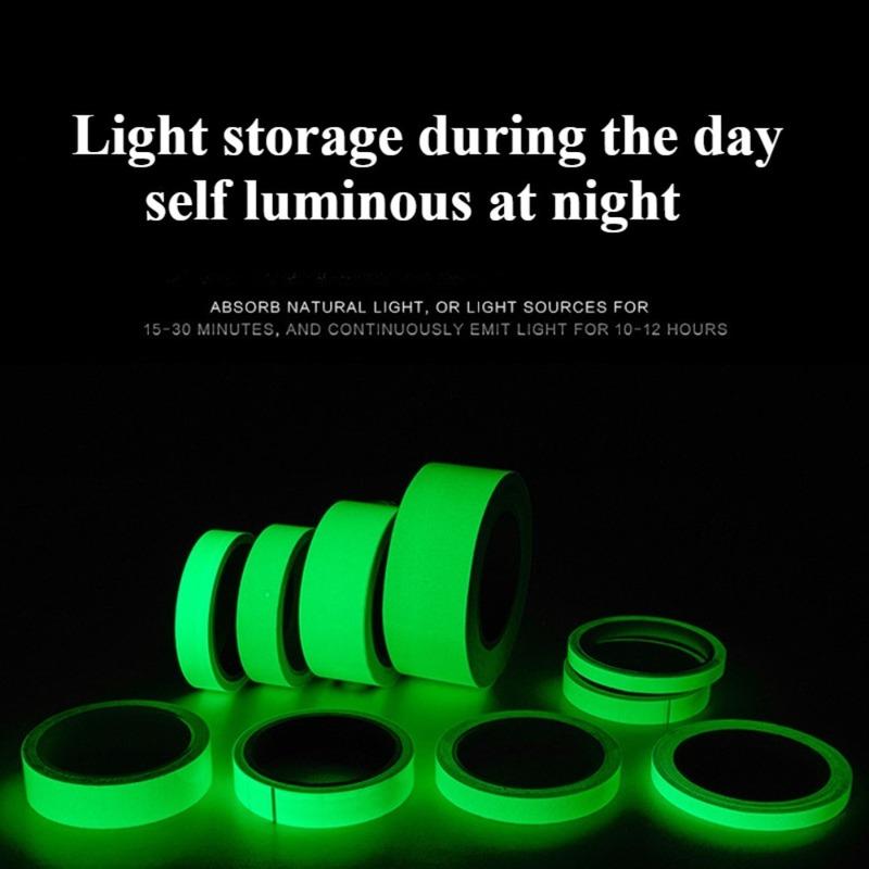 Cat Luminous Stickers Adhesive Tape Night Home Indoor Outdoor Self  Luminous Fluorescent Strips Stair Warning Tape DIY Stage