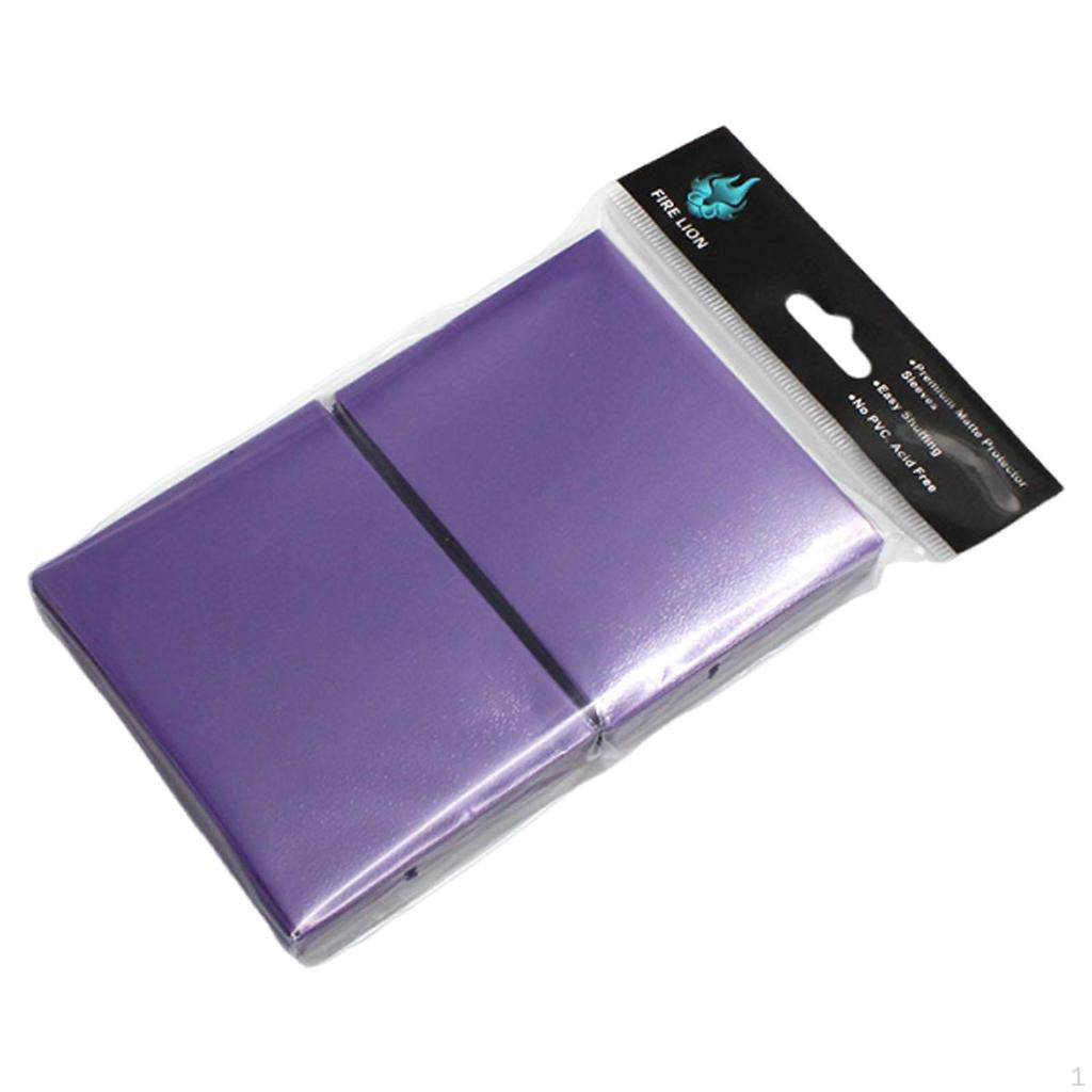 100 Pack Card Sleeves, Frosted, Versatile Gifts, High Performance, Lightweight, for Collector