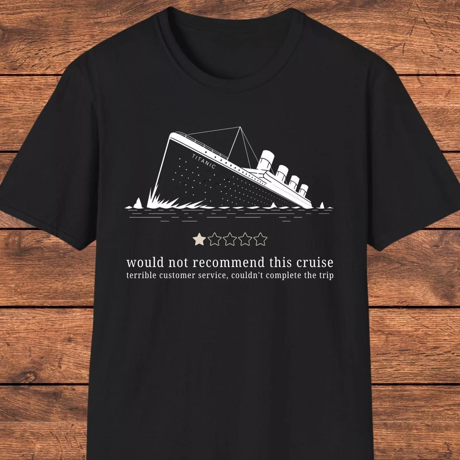 Titanic Shirt, Dark Humor Graphic Tee, Sarcastic Historical Shirt, Retro Titanic S разноцветный