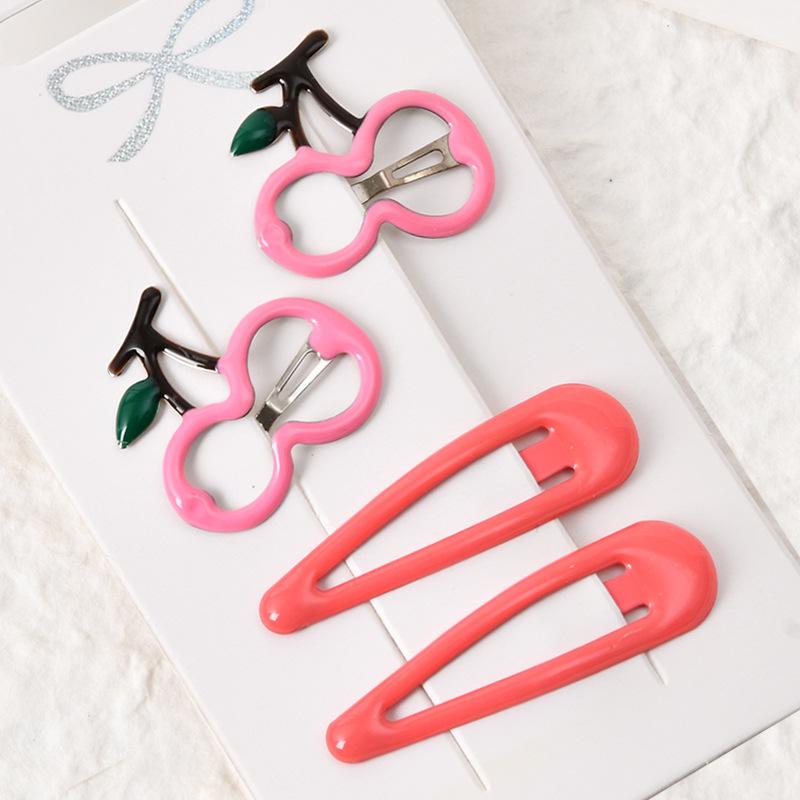 1Set Cute Candy Colors Dripping Hairpins BB Clip Girls Children Hair Clip Pin Barrette Accessories Women Kids Hairgrip Headdress