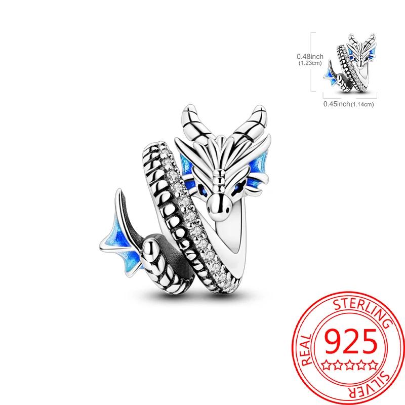 Copper Cute Animals Series Black Cat Beads Bear Puppy Pet Charm Fit Original Bracelet For Women Diy Fine Exquisite Gift