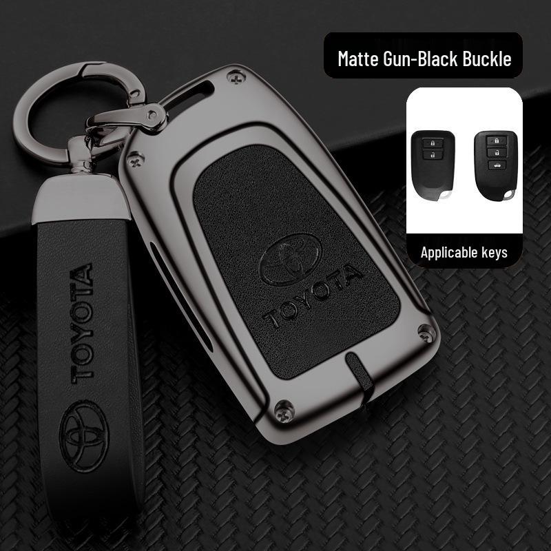 Toyota Yaris L Key Cover for Sedan Vios FS & Yaris L X: Protective Car Key Shell Keychain Bag