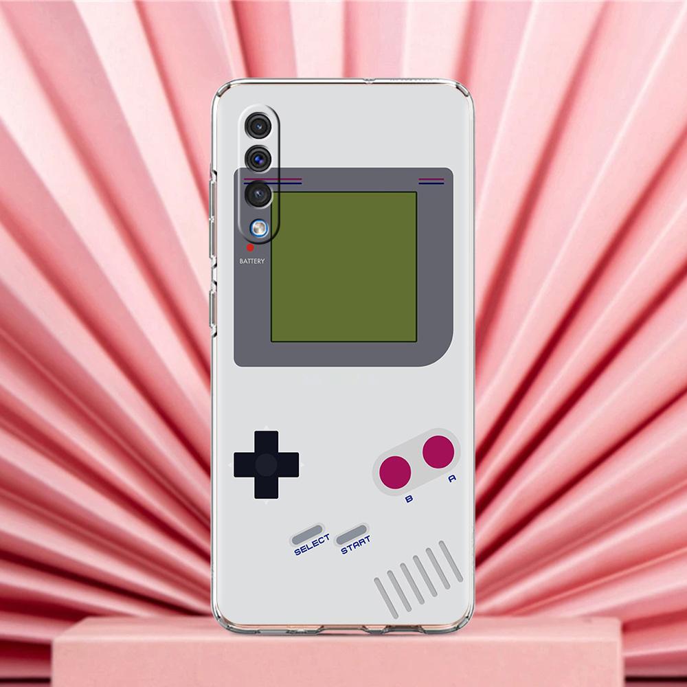 Phone Case For Samsung A56 A36 A26 A24 A16 A14 A12 A32 A50 A70 A22 A40 A34 A54 A42 A52 5G A06 Cover Vintage Tape Camera Gameboy