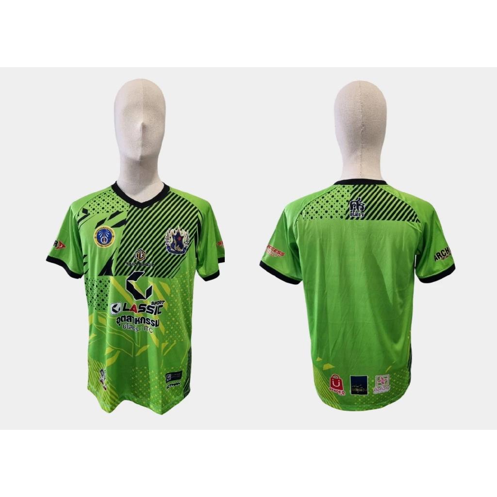 Thailand FOOTBALL League SOCCER Club Yasothon FC United TEAM Training JERSEY SHIRT Print Round Neck Unisex Men Women Quick Dry Short Sleeve Uniform