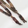 Autumn Winter Retro Silk Scarf Necklace - Stylish Maillard Handmade Fabric Pendant
