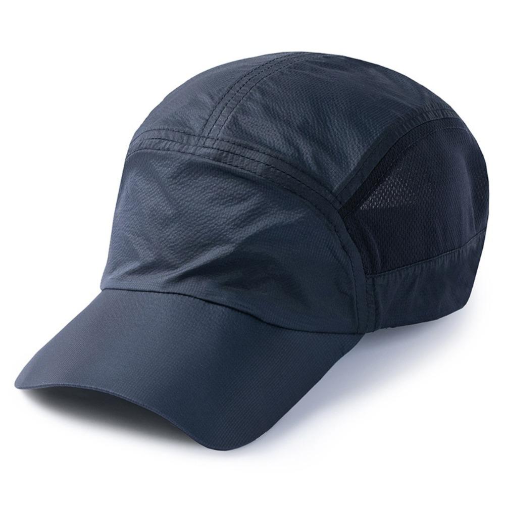 

Large Size Baseball Caps Adjustable Sun Protection Cap Fashion Quick Drying Cap Unisex 60-63cm темно-синий