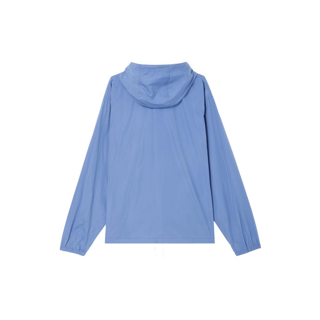 Nike Club Marina Logo Print Solid Color Hooded Pullover Jacket Men Jackets Royal-Blue FN3893-480