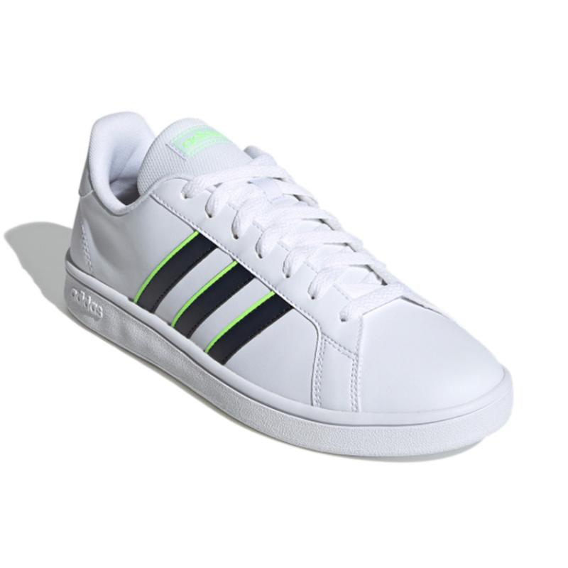 Adidas Neo Grand Court Base 'White Black Green' Sneakers FV8472