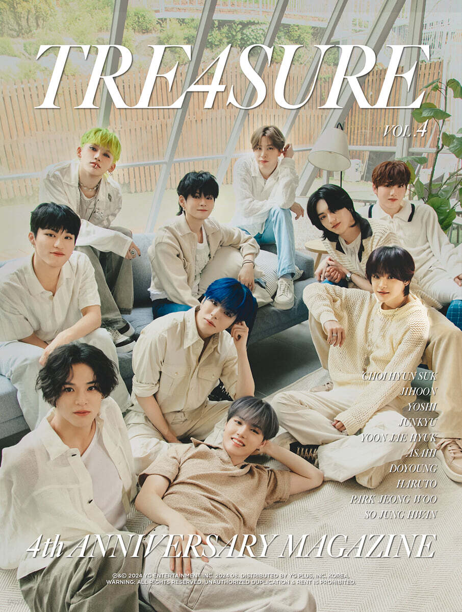 

TREASURE (Treasure) - TREASURE 4th ANNIVERSARY MAGAZINE