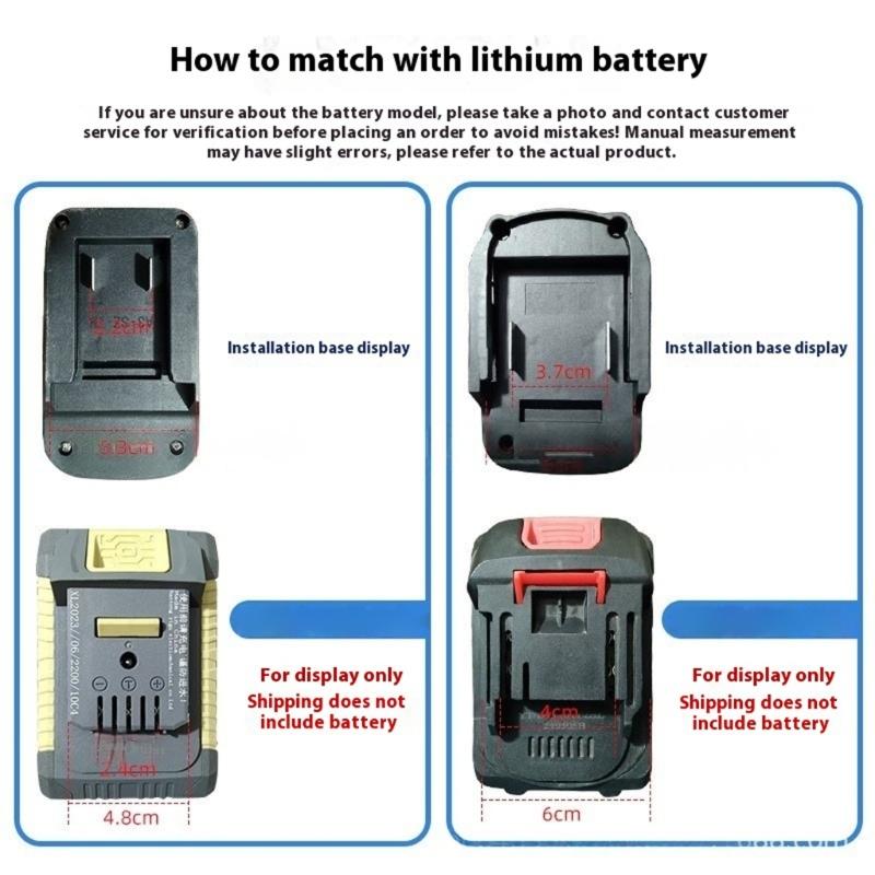 LiBattery LED Work Light USB Charging For 14.4-20V Battery Cordless Lighting Tool USB Power Supply for Outdoor Activity