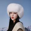 Fluffy Ear Protection Cap Thick Russian Cap Soft Windproof Earflap Cap  Winter