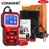 2025 KONNWEI KW681 Professional Car OBD2 Scanner Auto Diagnostic Tools 6V12V 2 In 1 Car Motorcycle OBD2 Battery Tester Tools