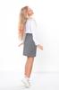Girls’ Classic Jacquard Skirt – Soft Stretch Fabric & Knee-Length Elegance, Any Season, 6286-086 HC