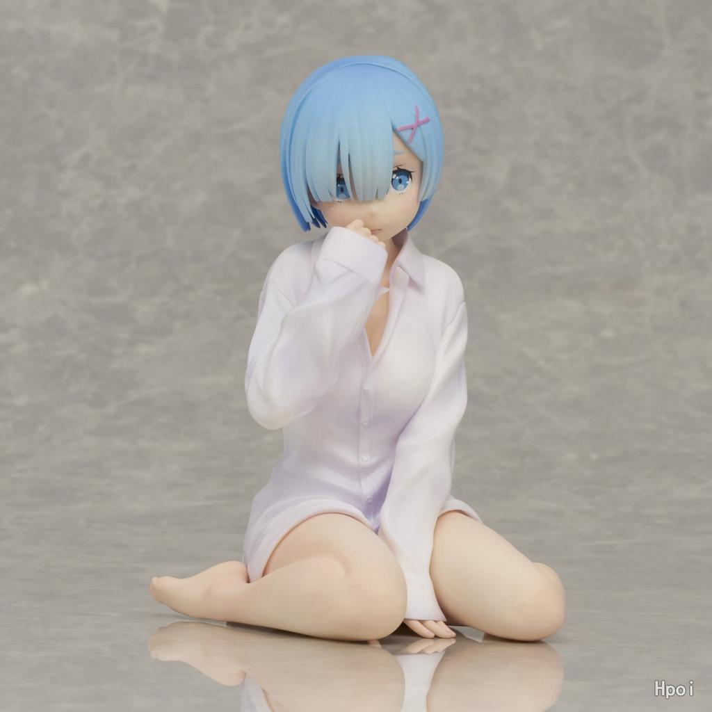 Figurină Anime Re ZERO Starting Life In Another World 11CM Rem Poziție Îngenuncheată Model Anime Jucării Cadouri Ornamente