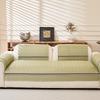 Summer New Cool Sofa Cushion Light Luxury High-End Straight Row One-Piece Combination Seat Cushion Cover Cloth Towel
