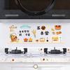 Kitchen Stove Oil-proof Sticker High Temperature Resistance Wall Sticker Waterproof Anti-oil PVC Wall Decals 2026 New Year Decor