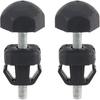 Unifizz Hood Stop Cushion Bumper 2 Pack Rubber Hood Rest Supports for Ford Ranger 1998-2011, F-250 F-350 Super Duty 1999-2007, Excursion, Explorer,