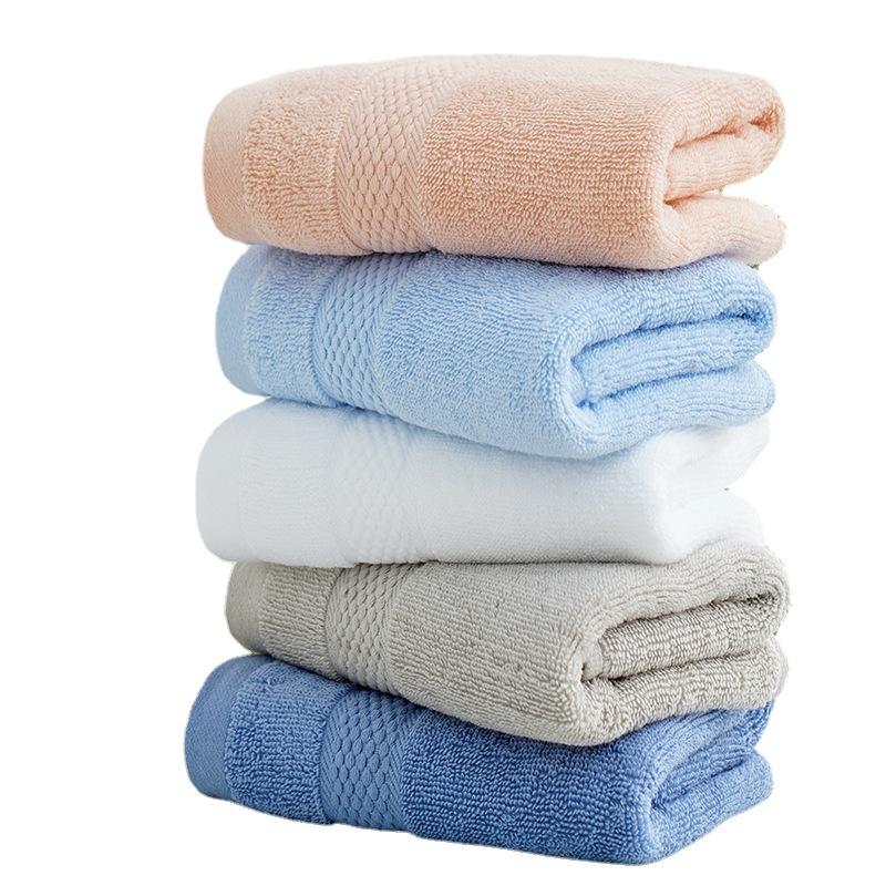 Asciugamano Spesso per Adulti Cotone Migliorato Assorbente Traspirante Buona Affare Asciugamano Puro Cotone per Uso Domestico