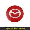 4Pcs 56mm Car Wheel Center Caps Hubcap Cover For Mazda CX5 MX5 3 CX50 CX90 CX30 CX9 Atenza Axela Demio EZ-6 MX-30 e-Skyactiv h2