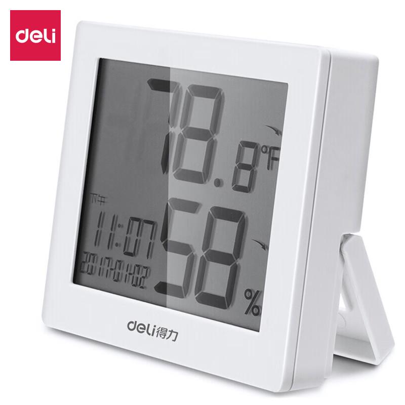 Deli Digital Thermometer Hygrometer