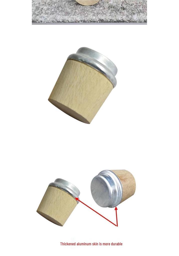 Universal Wooden Thermos Stopper Set for Water and Tea Bottles