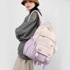 2025 New High School Student Nylon Waterproof School Bags Widen Shoulder Strap Large Capacity Backpacks Lightweight Durable Outdoor Travel Rucksacks