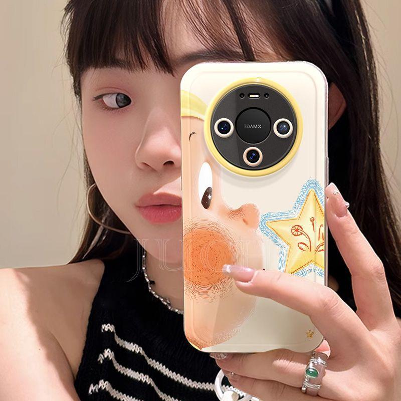 Applicable to Huawei mate11rs mobile phone case cartoon cute HUAWEImate11pro super doo face star person
