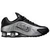 Nike Shox R4 Unisex Metallic Silver Black HQ1988-007