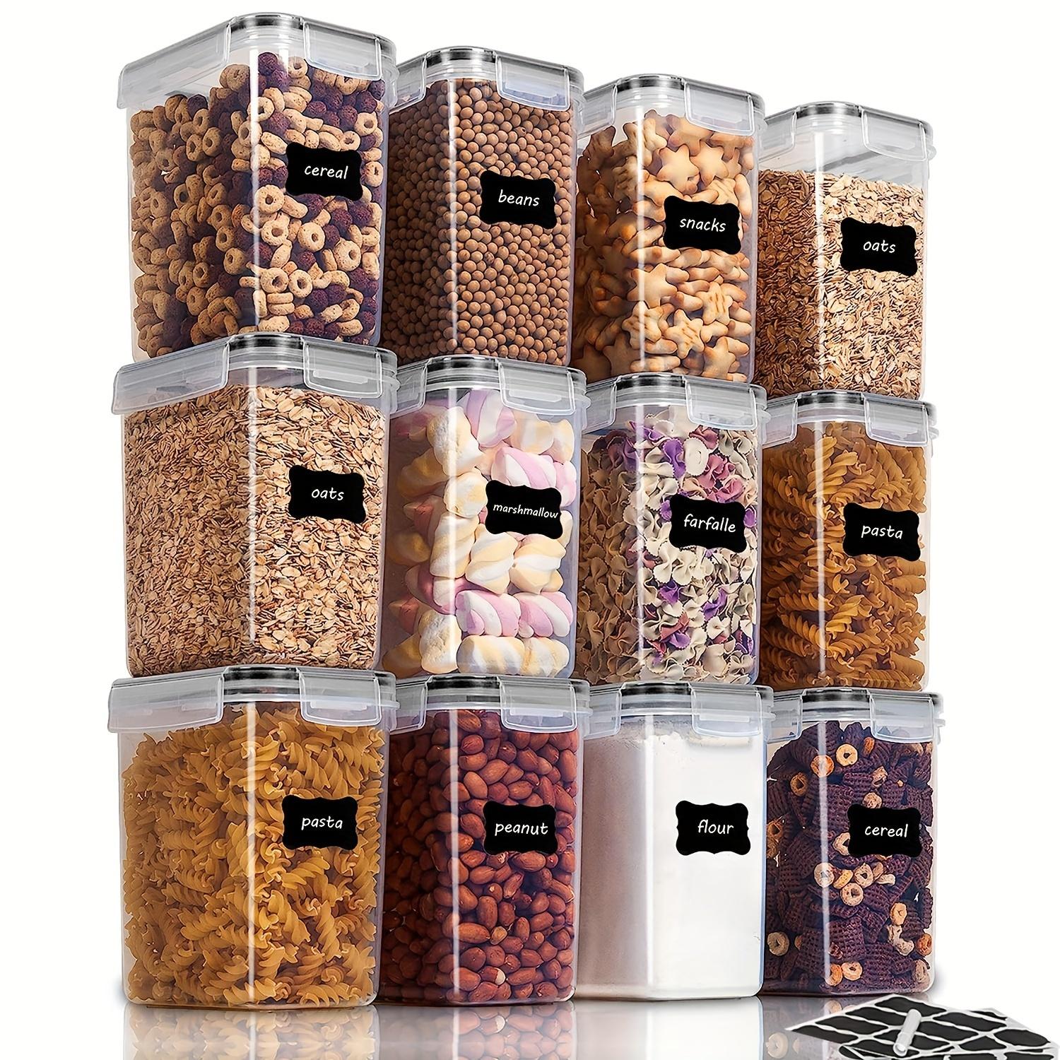 

A Must-have for RV Organizations! 12pcs Sealed Food Storage Container Set, Used for Organizing and Storing Food in RV Kitchens