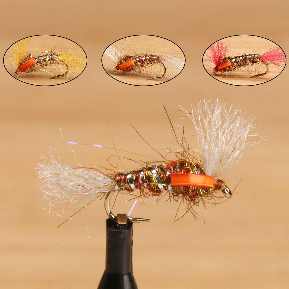 Matériau en silicone nymphe réaliste scud insecte ver leurre de pêche à la truite mouches artificielles appât de pêche - 2026 Caddis Pupa Nymph, voler à la volée larves d'insectes artificiels vol Matériau en silicone nymphe réaliste scud insecte ver leurre de pêche à la truite mouches artificielles appât de pêche - 2026 Caddis Pupa Nymph, voler à la volée larves d'insectes artificiels vol