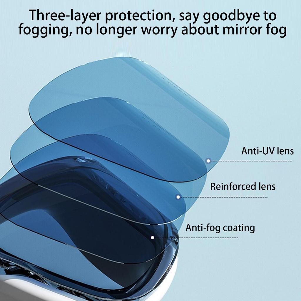 Swim Goggles Adult Leakproof Comfortable Anti Fog Swimming Goggles With Cap For Women Boys Girls Youth Teens Husband Son